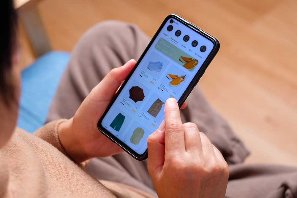 Shopping on Phone